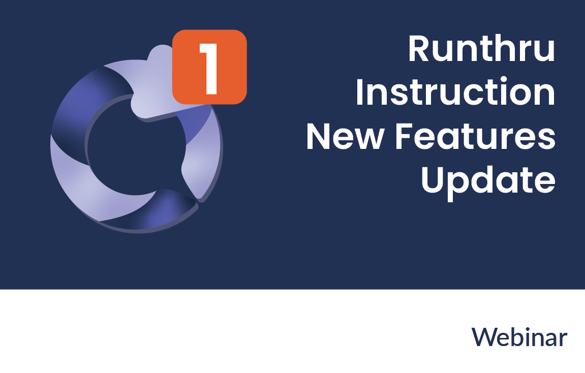 Top 10 FAQs for Runthru Instruction